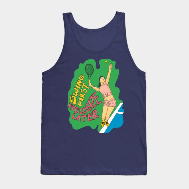 Tennis Tank Top by Yeaha